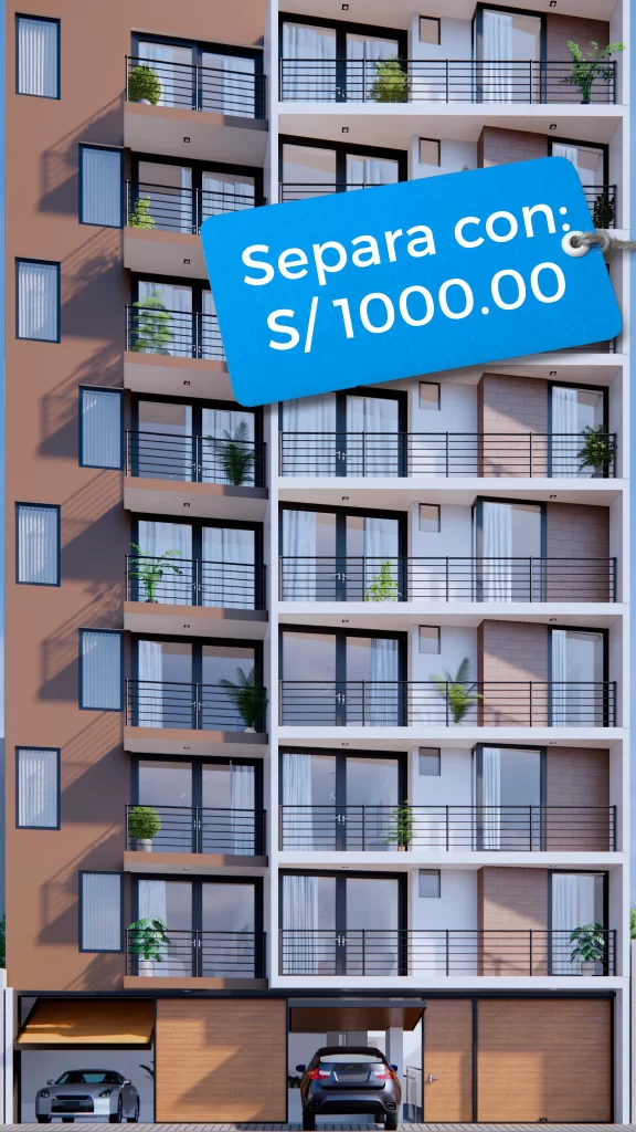 Separa con solo 1 mil soles